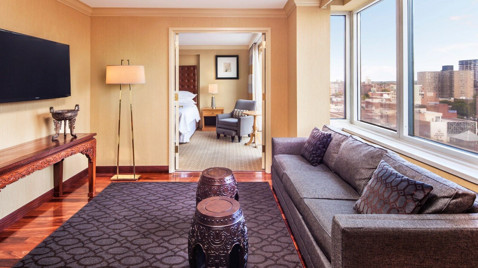 Sheraton Laguardia East Hotel New York Bagian luar foto